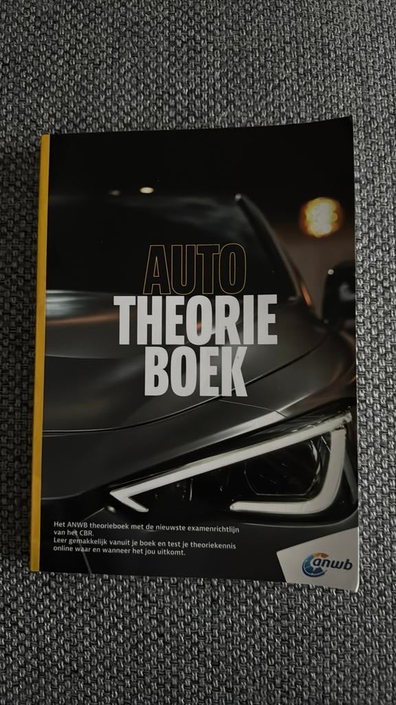 Auto theorie boek Anwb, Ophalen of Verzenden, Zo goed als nieuw, Algemeen