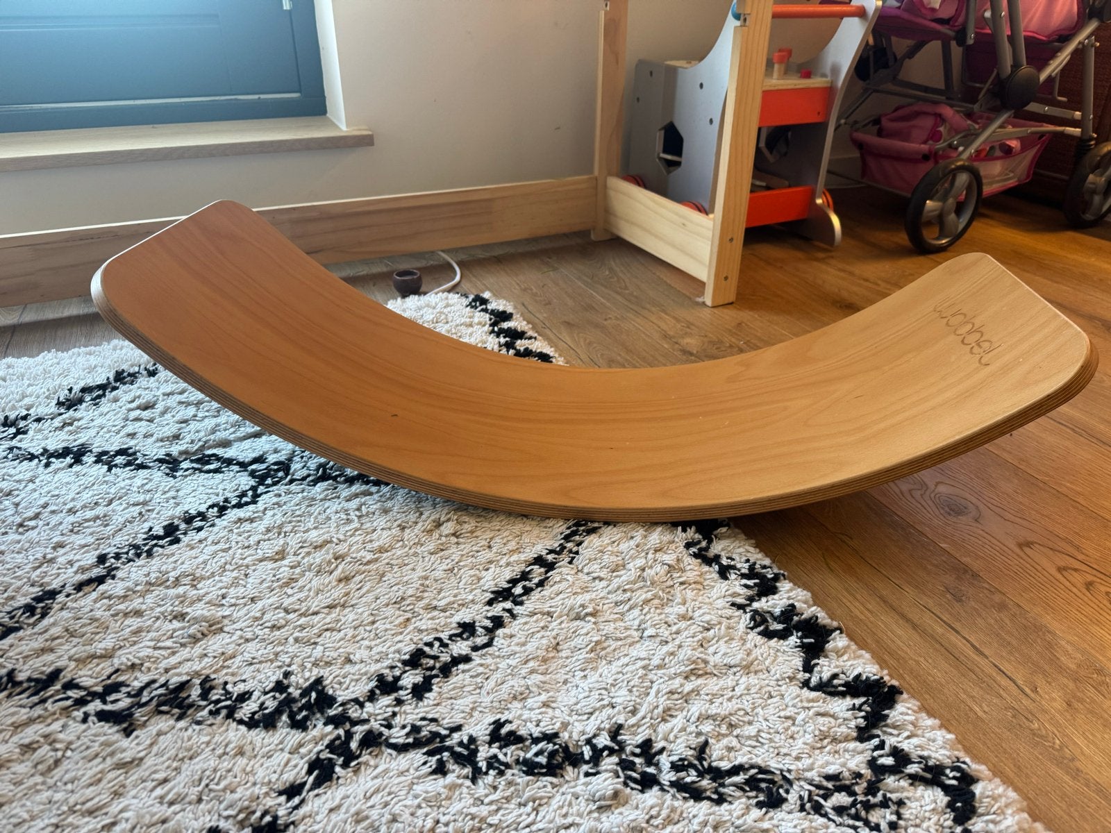 Wobbel Board Large vilt - Zo goed als nieuw