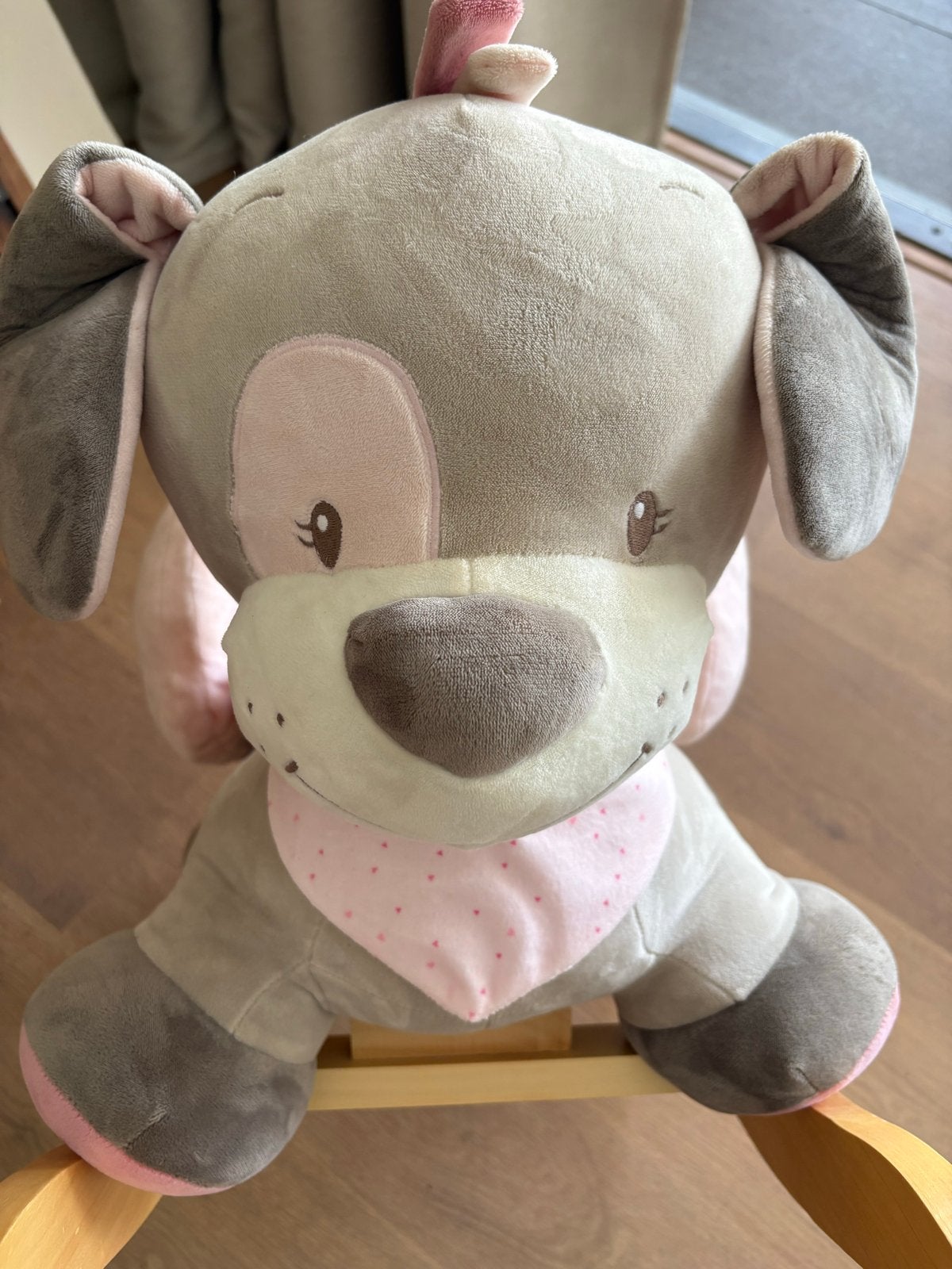 Nattou Schommeldier Hond - Zo goed als nieuw, Ophalen, Zo goed als nieuw, Overige typen