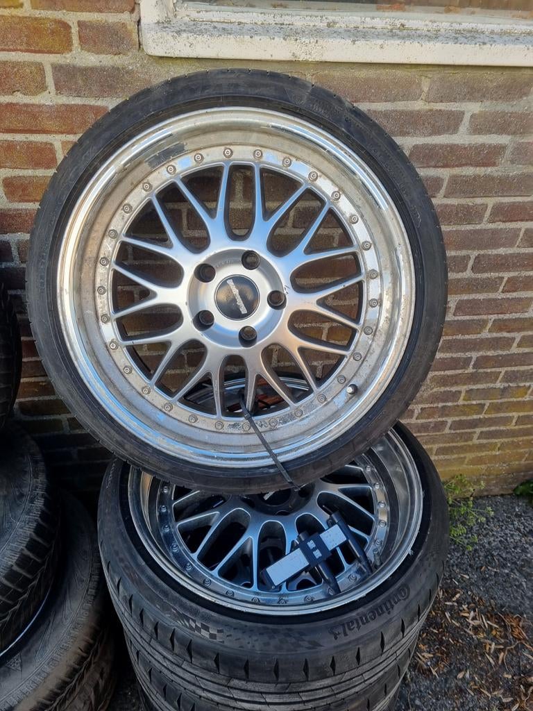 agb pcd vegen5jx19 met nette banden, 19 inch, Ophalen of Verzenden, 235 mm, Band(en)