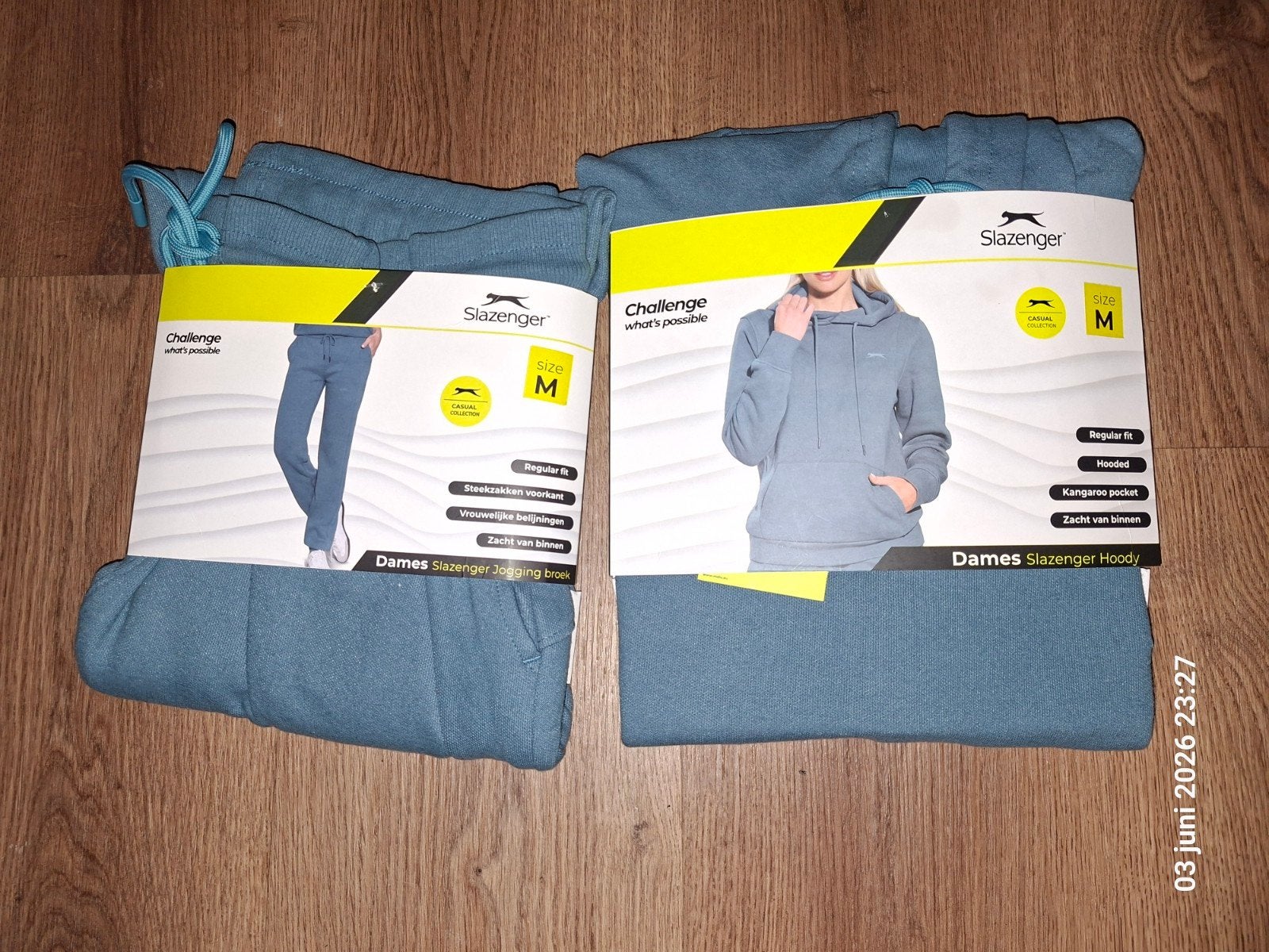 Dames trainingspak - maat m - Slazenger, Ophalen of Verzenden, Nieuw, Lang