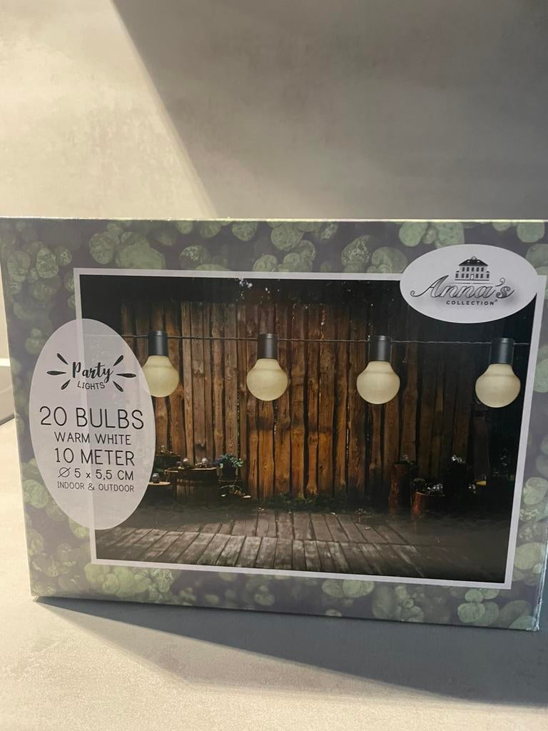 Party lights, Kunststof, Verzenden, Minder dan 50 watt, Nieuw