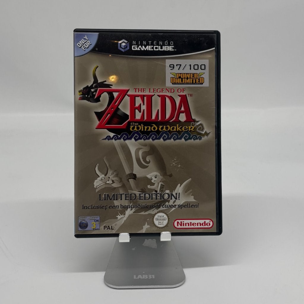 The Legend of Zelda: The Wind Waker Limited Edition | 2 disc, Spelcomputers en Games, Games | Nintendo GameCube, Gebruikt, 1 speler