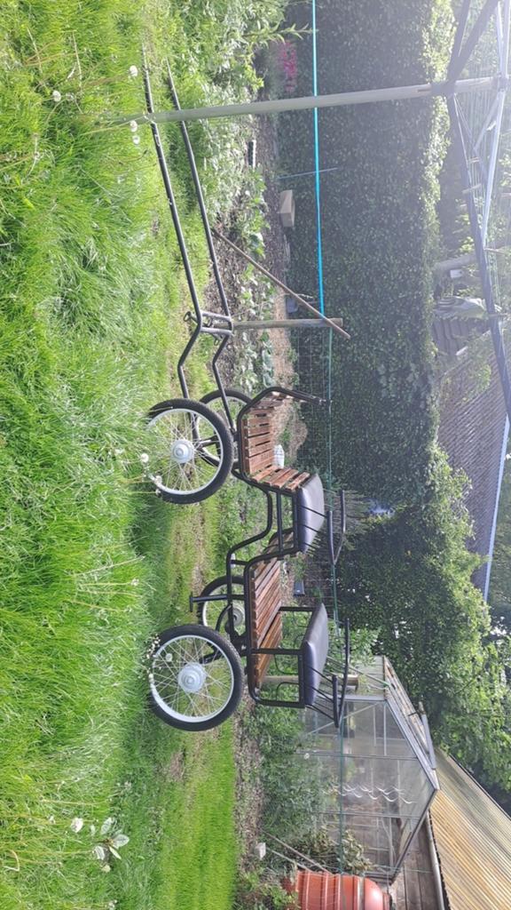 Pony kar, Dieren en Toebehoren, Ophalen, Zo goed als nieuw, Overige soorten, Overige typen