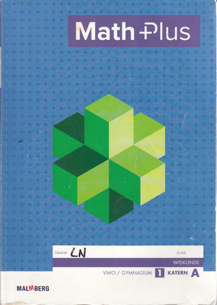 Wisk math plus voor Gymn/VWO 1, Boeken, Ophalen of Verzenden, Zo goed als nieuw, VWO, Nederlands