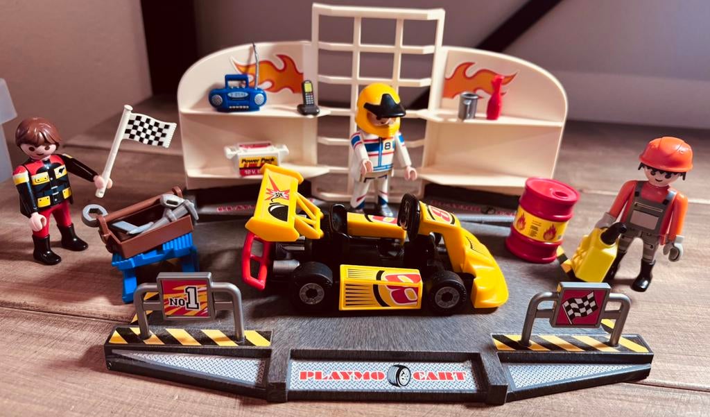 Playmobil - Race Kart Werkplaats, Ophalen of Verzenden
