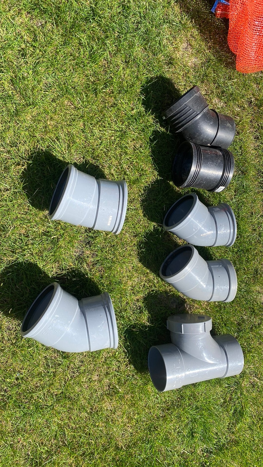 Pvc hulpstukken, Bochten, Pvc, Nieuw, Ophalen of Verzenden