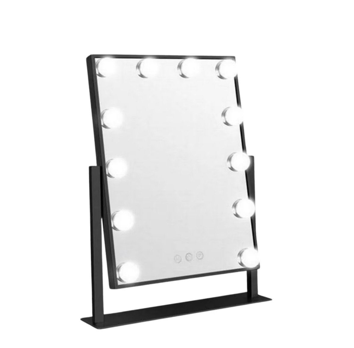 Hollywood Make-up Spiegel met Verlichting - Zwart, Ophalen, Minder dan 50 cm, Nieuw, Minder dan 100 cm
