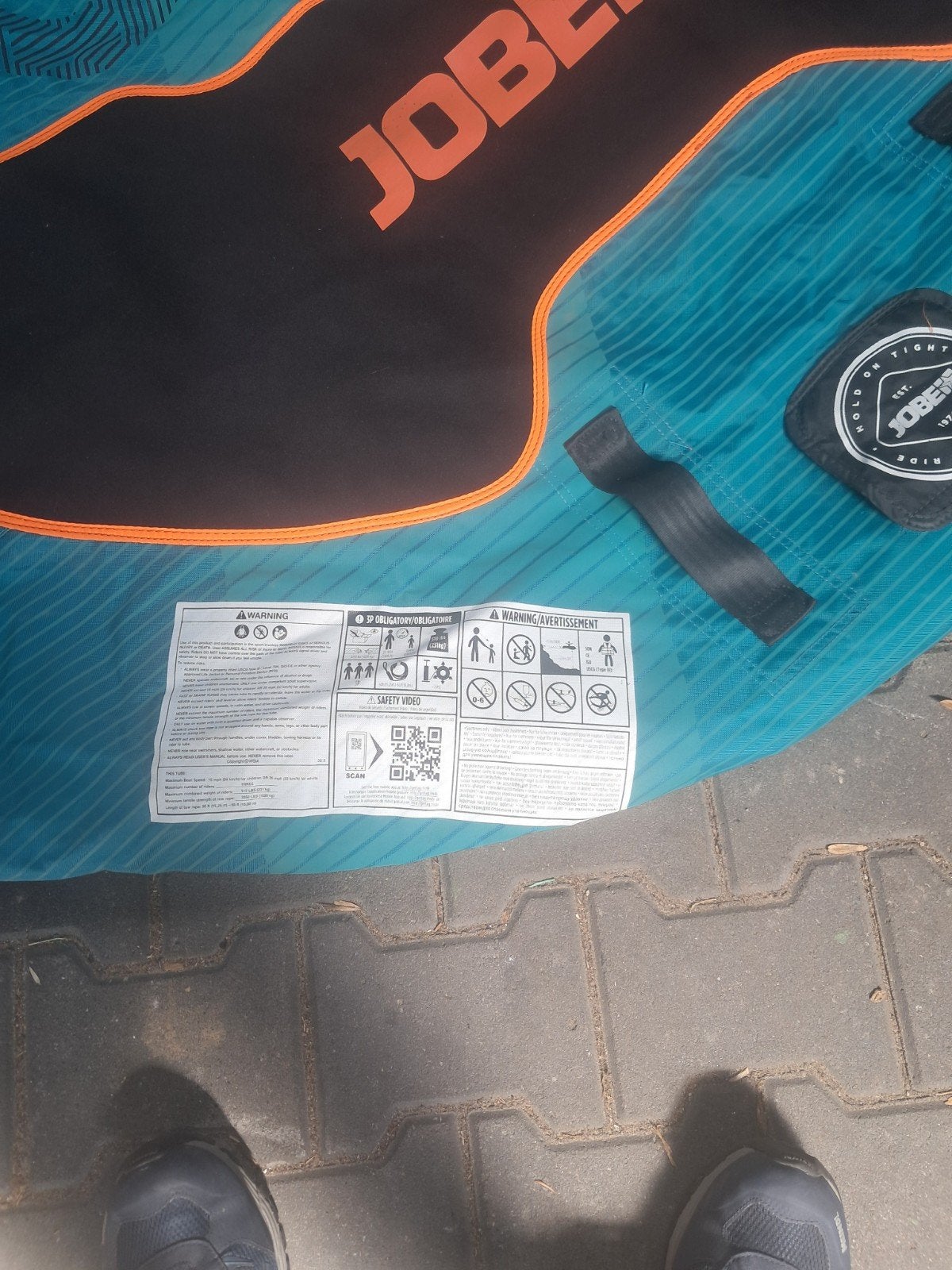 Jobe Drople opblaasbare watersportband, Watersport en Boten, Waterski's, Ophalen of Verzenden, Zo goed als nieuw