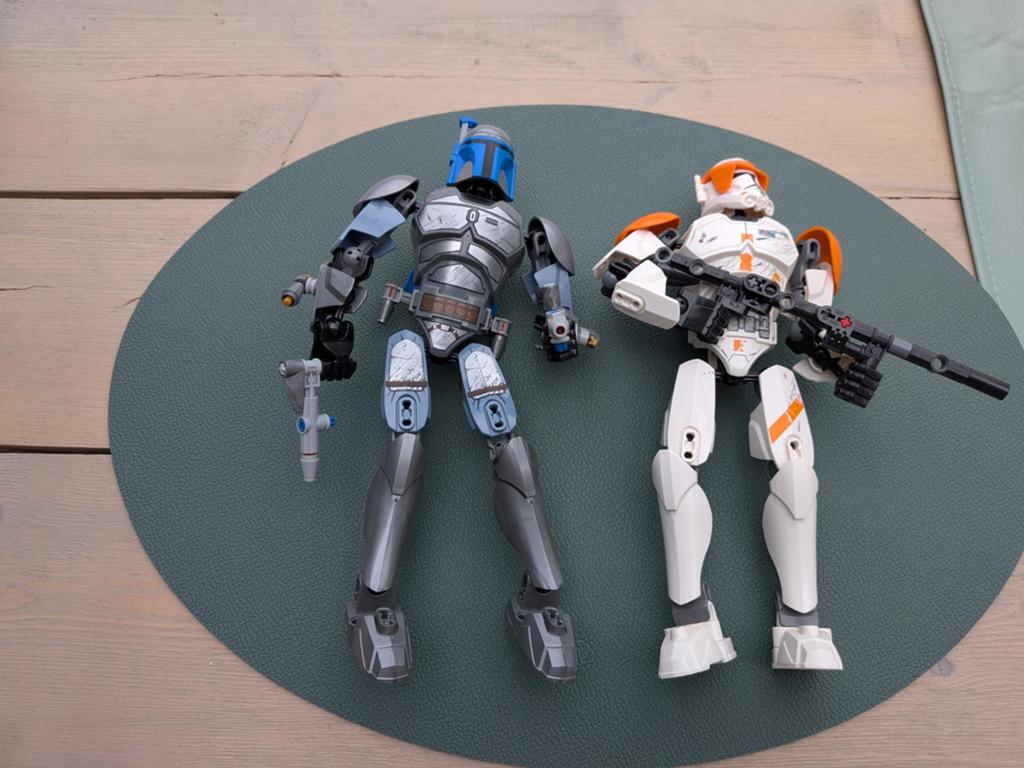LEGO Star Wars Jango Fett (75108) & Commander Cody (75109), Kinderen en Baby's, Speelgoed | Duplo en Lego, Ophalen of Verzenden