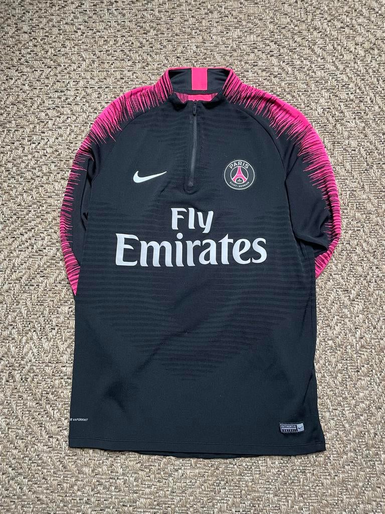 PSG Training Top 2018/19 VaporKnit Zwart/Roze Maat M, Maat 48/50 (M), Zwart, Ophalen of Verzenden, Zo goed als nieuw