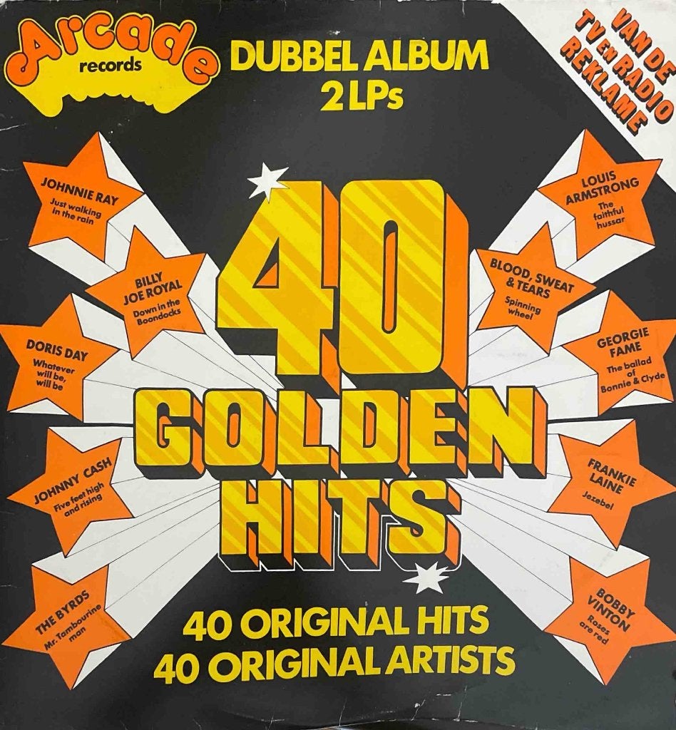 40 Golden Hits - Various, LP, Ophalen of Verzenden, Zo goed als nieuw, Pop