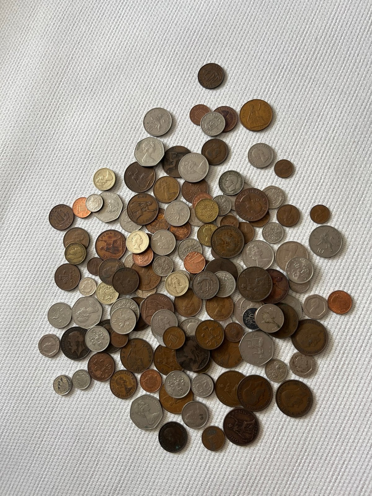 UK England verschillende munten, Ophalen of Verzenden, Setje