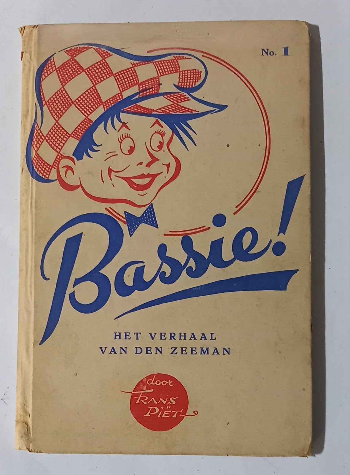 Sjors - Frans Piet - Bassie! Het Verhaal van den Zeeman -, Eén stripboek, Ophalen of Verzenden, Zo goed als nieuw, Frans Piet
