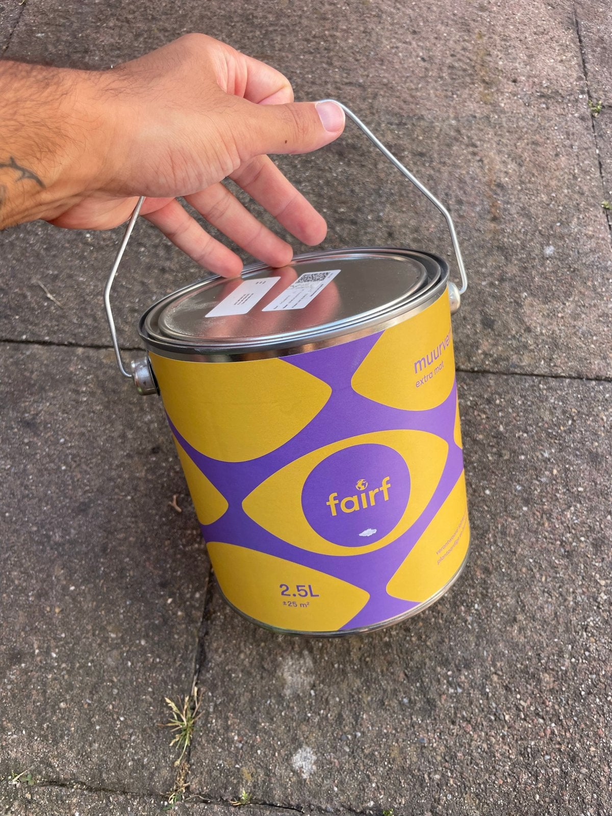 Fairf Muurverf Extreme - Cyclaam Rood (2.5L), Doe-het-zelf en Verbouw, Verf, Beits en Lak, Ophalen, Nieuw, Verf, Minder dan 5 liter