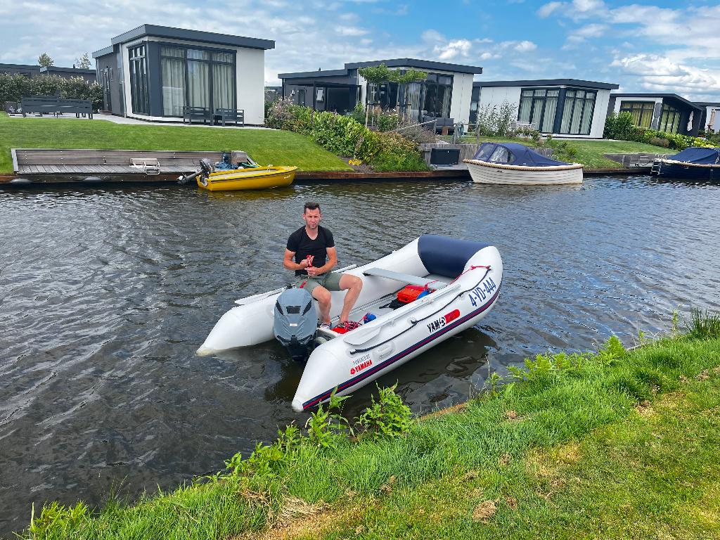 Yamaha 340 S met 20 pk Yamaha buitenboord motor, Watersport en Boten, Ophalen, Aluminium, Yamaha, Zo goed als nieuw