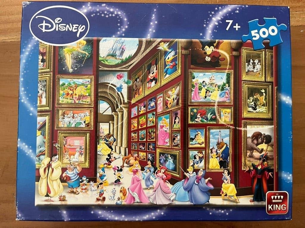 Disney puzzel 500 stukjes, Ophalen of Verzenden, Meer dan 50 stukjes, Gebruikt, 6 jaar of ouder