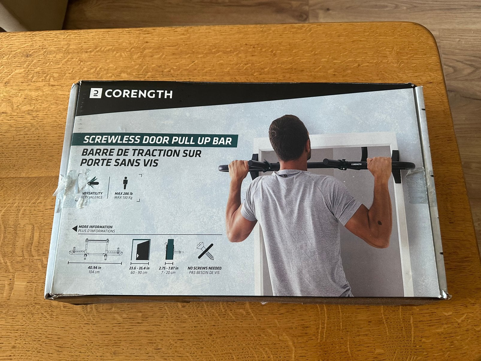 Indoor pull up bar, Ophalen, Zo goed als nieuw, Krachtstation