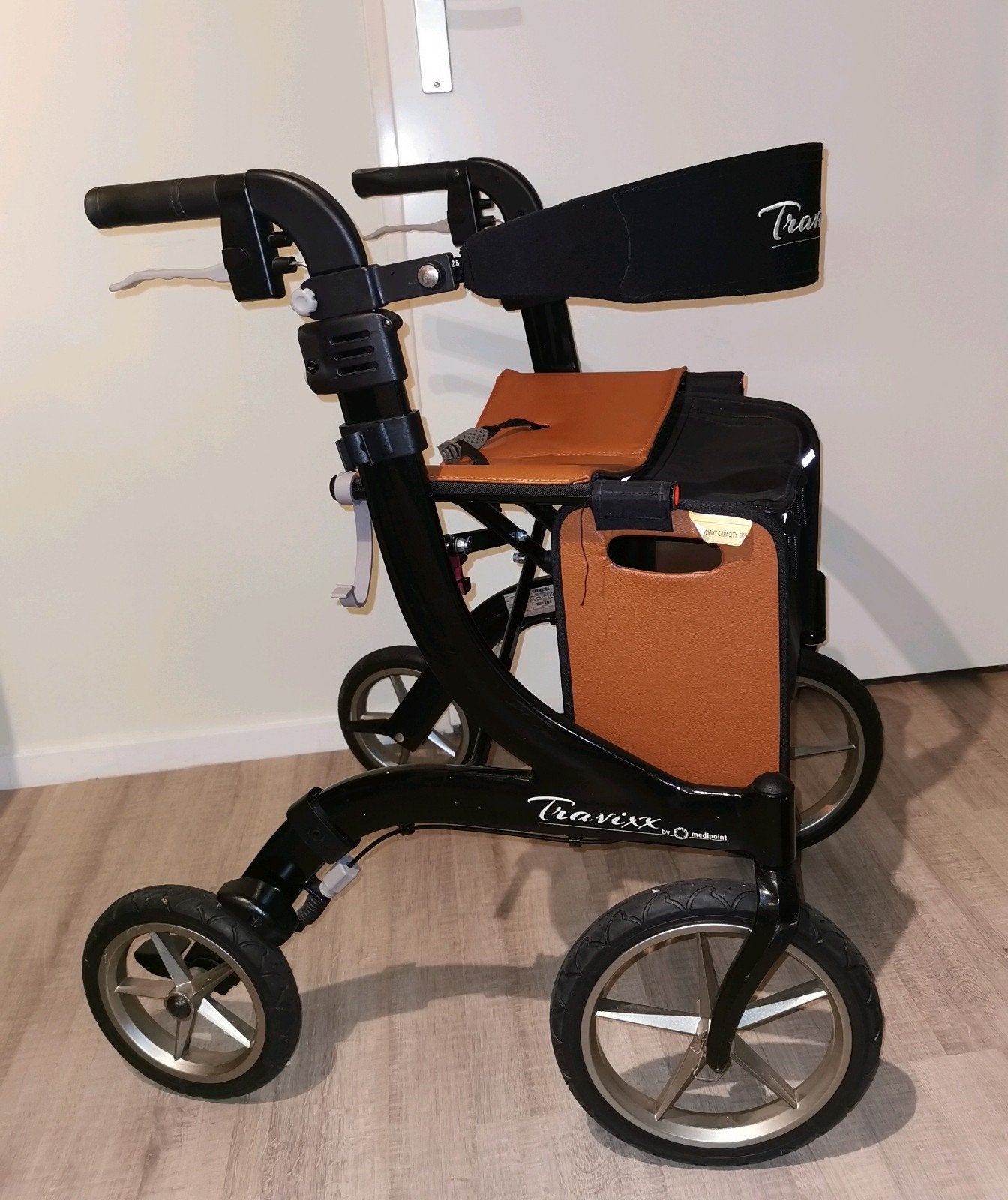 Mooie Travixx DeLuxe Traveller Outdoor rollator, Diversen, Rollators, Ophalen of Verzenden, Opvouwbaar, Zo goed als nieuw