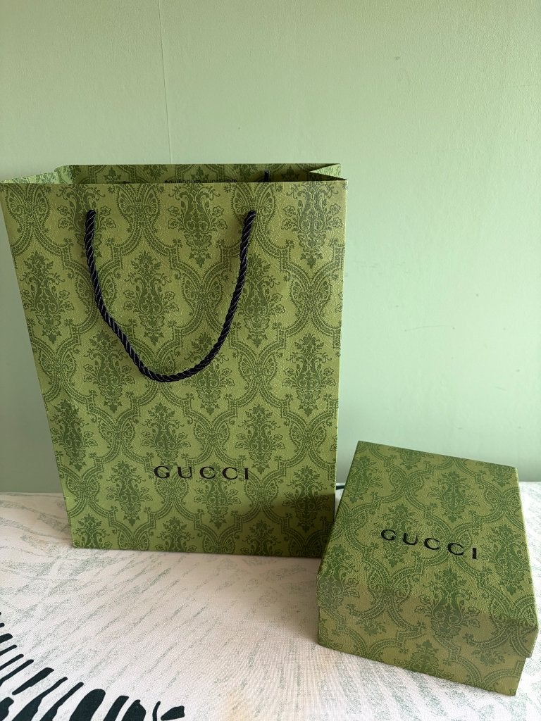 Gucci Lege merkverpakkingen, Ophalen of Verzenden, Nieuw, Groen, Handtas