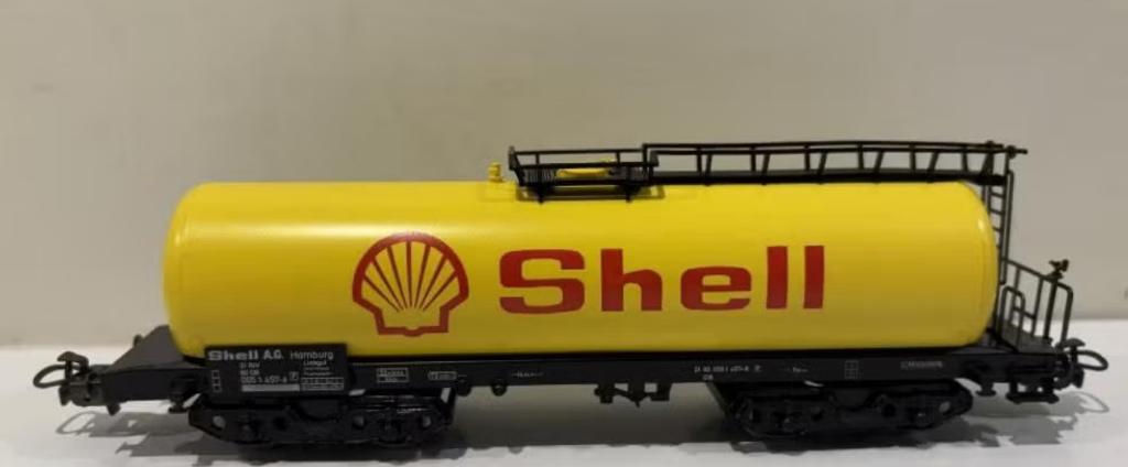 Marklin H0 4651 - 4-assige Ketelwagen Shell van de DB in ovp, Wisselstroom, Ophalen of Verzenden, Märklin, Nieuw