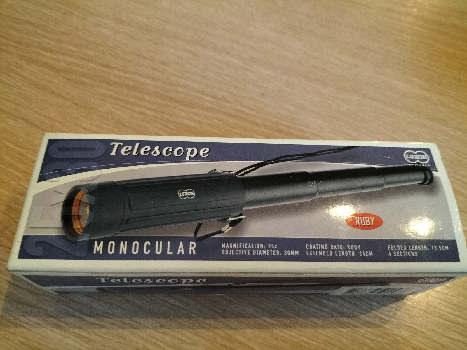 Luxon Monoculaire Telescoop 25x30mm - Nieuw ongebruikt in do, Audio, Tv en Foto, Ophalen of Verzenden, Nieuw, Minder dan 80 mm