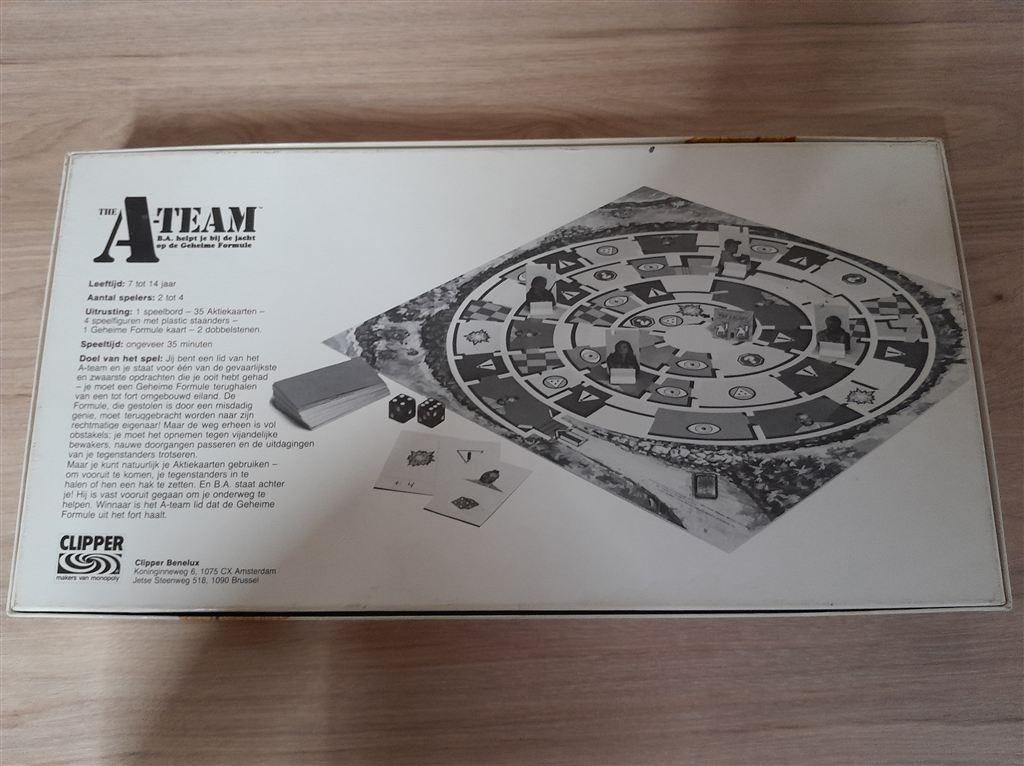 A-team - the a team het bordspel - s1300, Verzenden, Zo goed als nieuw