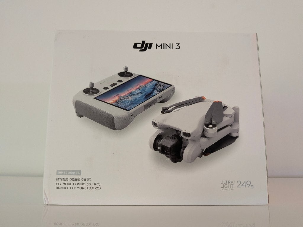 DJI Mini 3 | Fly More Combo | NIEUW!, 30 tot 45 minuten, Cameradrone, 5 tot 10 kilometer, Nieuw