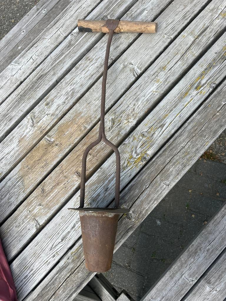 Vintage Aardappelpoter - Handig Tuinwerktuig, Tuin en Terras, Hand-tuingereedschap, Ophalen, Gebruikt, Overige soorten