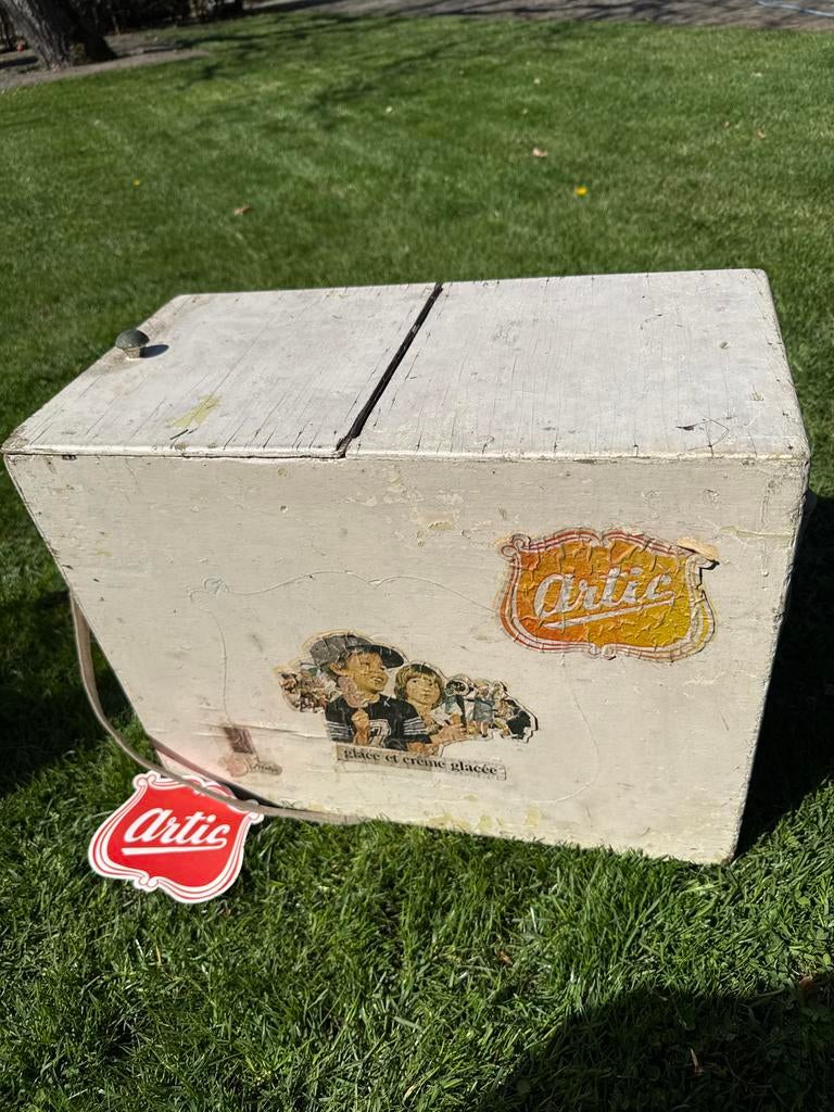 Vintage Artic IJskist - Authentieke Koelbox, Ophalen