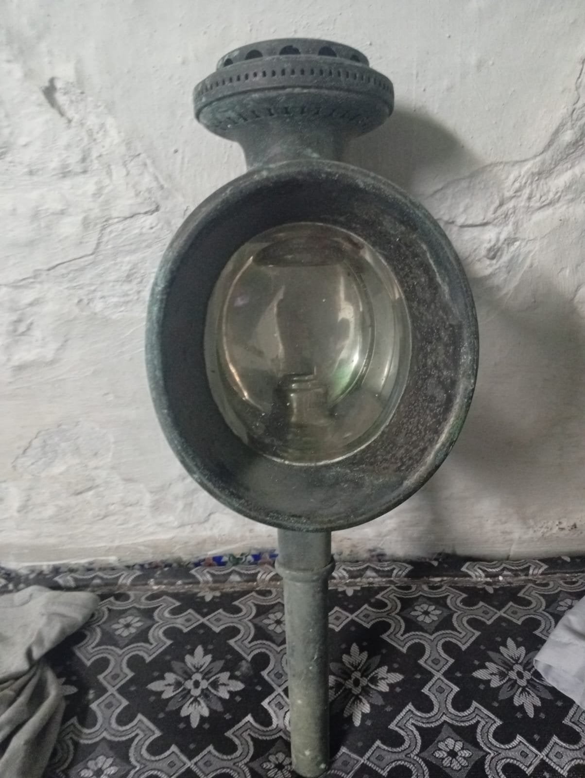 Antieke koetslamp van Forder & Co Ltd, Londen & Wolverhampto, Ophalen of Verzenden