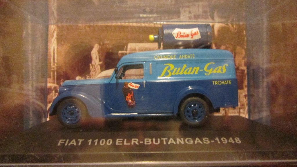 Fiat 1100 ELR Butangas 1948 1:43, Ophalen of Verzenden, Nieuw, Auto, Overige merken