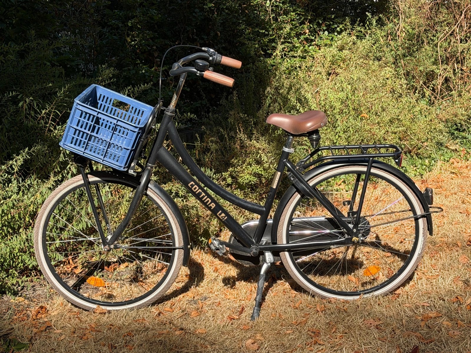 Cortina U4 Transportfiets - Maat 26 - Zo goed als nieuw, Versnellingen, Zo goed als nieuw, Minder dan 47 cm, Trommelrem