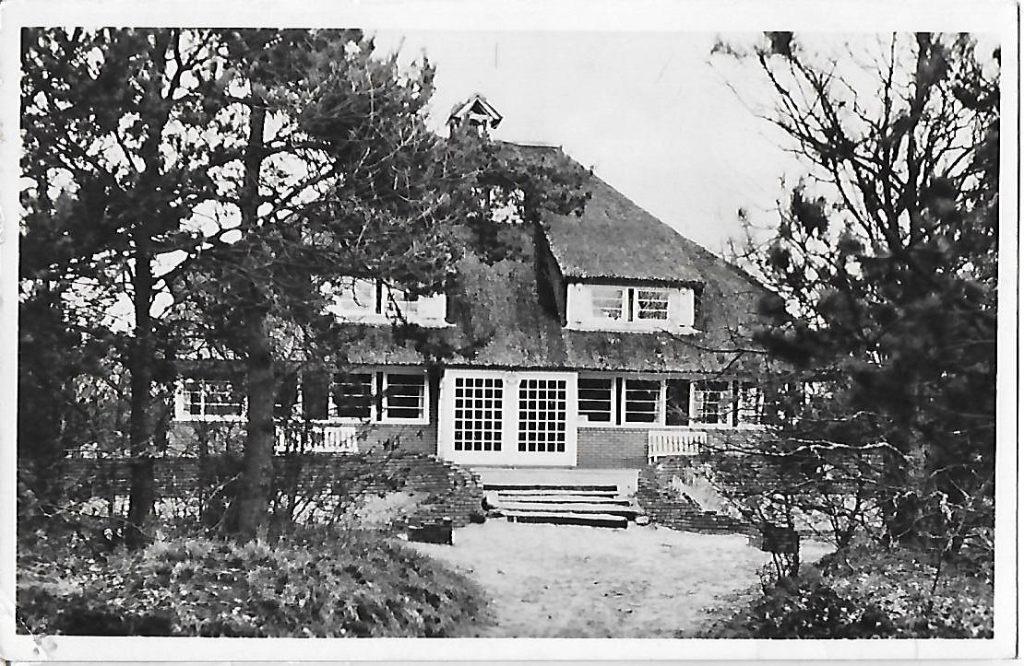 Noordlaren De hondsrug  Ansichtkaart uit 1954  ( 5031 ), Ophalen of Verzenden, 1940 tot 1960, Gelopen