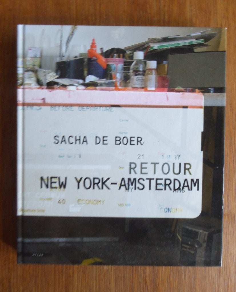 Retour New York - Amsterdam - Sacha de Boer, Ophalen of Verzenden, Gelezen, Schilder- en Tekenkunst