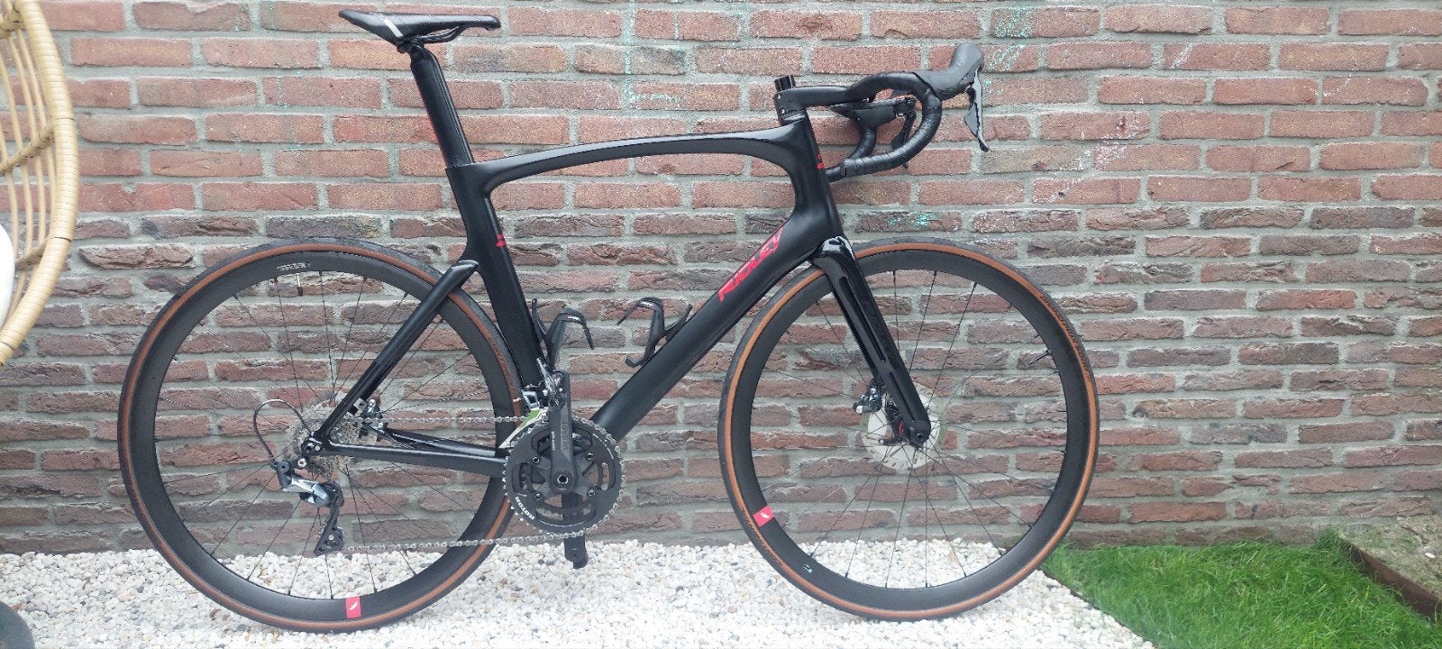 Ridley Noah SL Disc, Carbon, Zo goed als nieuw, Meer dan 20 versnellingen, 53 tot 57 cm