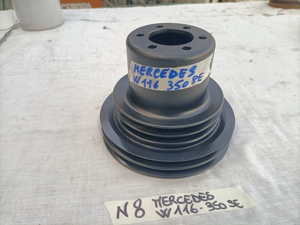 Crankshaft pulley Mercedes w107/w126, Auto diversen, Ophalen of Verzenden