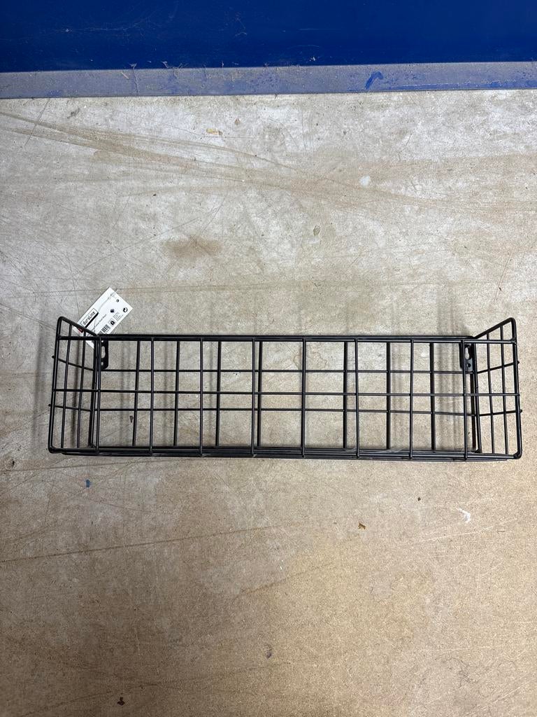 6x Haceka Duraline Hangmand 40x12x10 cm Metaal Zwart, Huis en Inrichting, Woonaccessoires | Wandplanken en Boekenplanken, Ophalen
