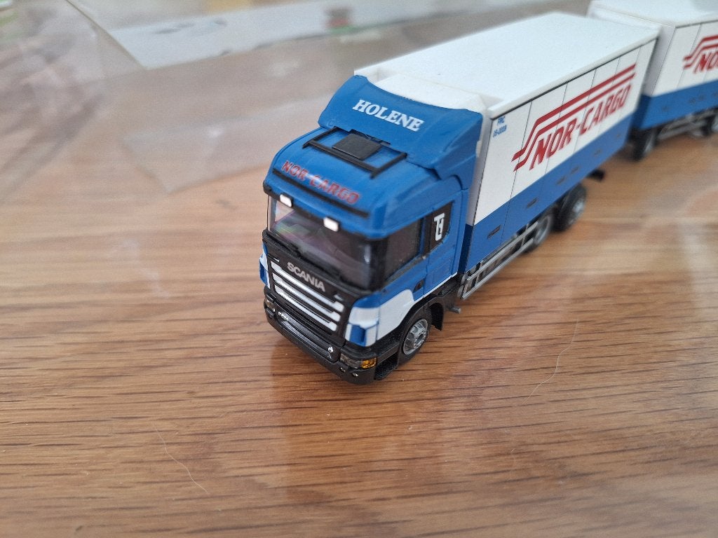 Scania vrachtwagen Nor Cargo, Ophalen, Zo goed als nieuw, Bus of Vrachtwagen, Overige merken