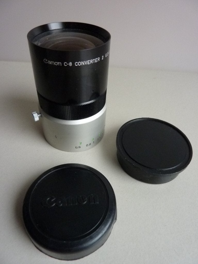 Canon C-8 converter 6.5-26mm 1:1.7 no.97735, Ophalen of Verzenden