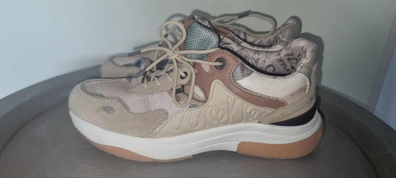 Anekke sneakers - The Joy of Being - Maat 40, Beige, Ophalen of Verzenden, Anekke, Sneakers of Gympen
