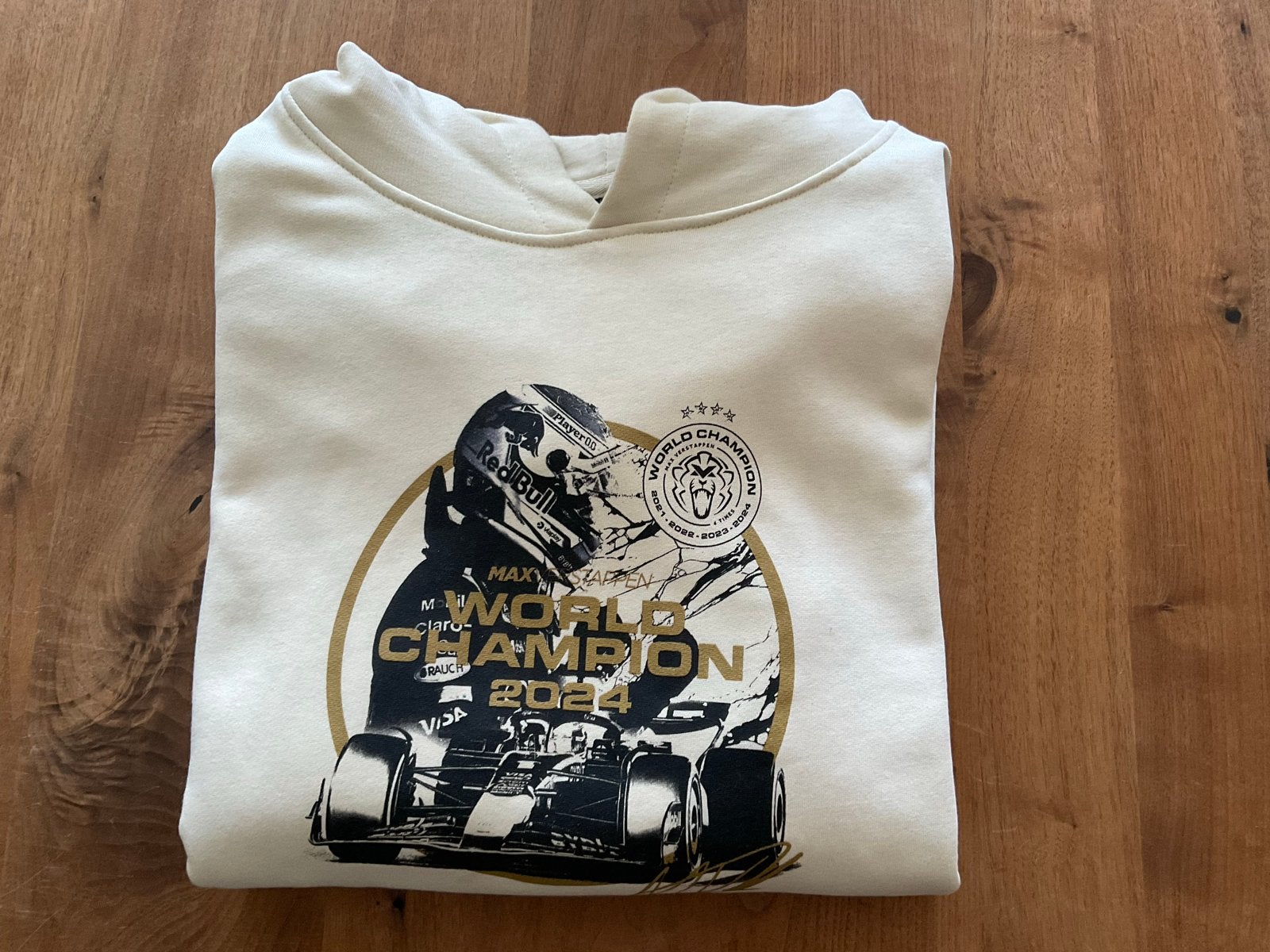 Max Verstappen World Champion 2024 Hoody maat XL, Ophalen of Verzenden, Zo goed als nieuw