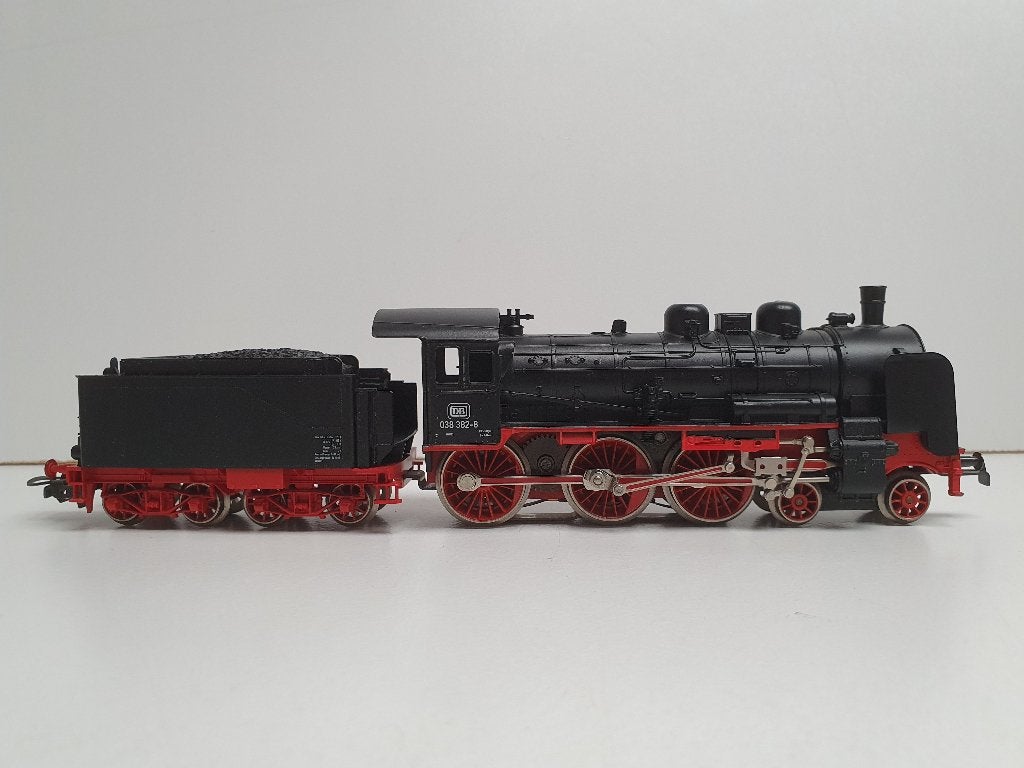 MARKLIN H0 3099.20 Stoomloc BR 038 382-8 Delta digitaal, Hobby en Vrije tijd, Wisselstroom, Gebruikt, Locomotief, Ophalen of Verzenden