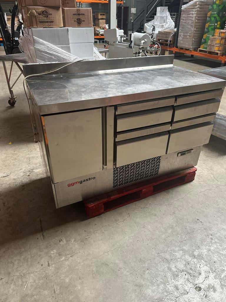 GGMgastro RVS Koelwerkbank met Laden - Gebruikt, Ophalen, Gebruikt, Koelen en Vriezen