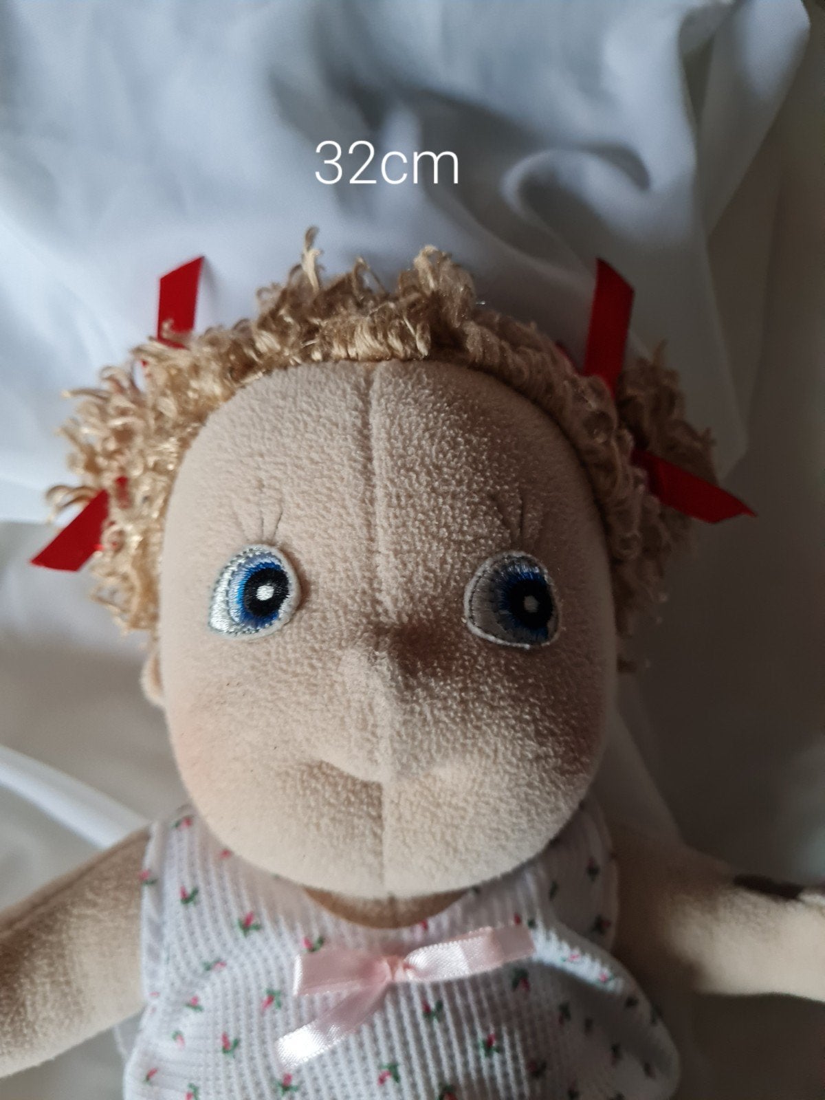 Rubens Barn Linnea pop - 32cm - Zo goed als nieuw, Kinderen en Baby's, Ophalen of Verzenden, Zo goed als nieuw, Babypop