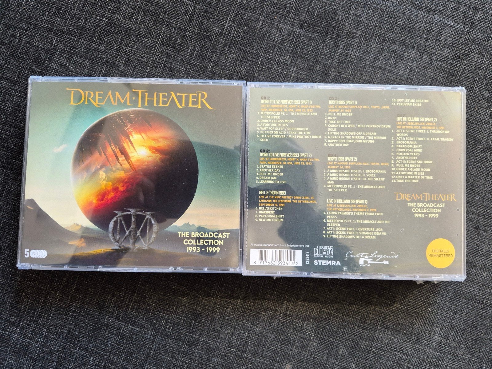 Nieuw:5CD Dream Theater live 1993-1999, Ophalen of Verzenden, Nieuw in verpakking, Live-album