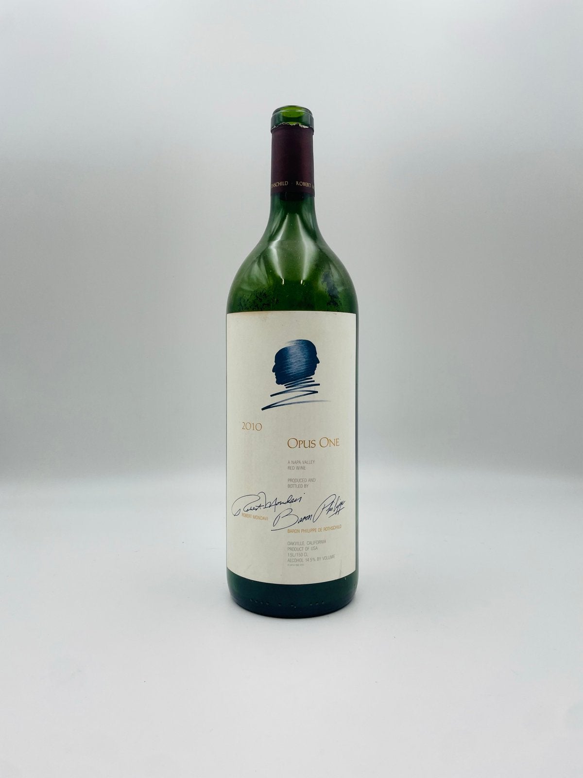 Lege Opus One wijnfles 2010 - Decoratie/Verzamelaar, Ophalen of Verzenden, Gebruikt, Noord-Amerika, Rode wijn