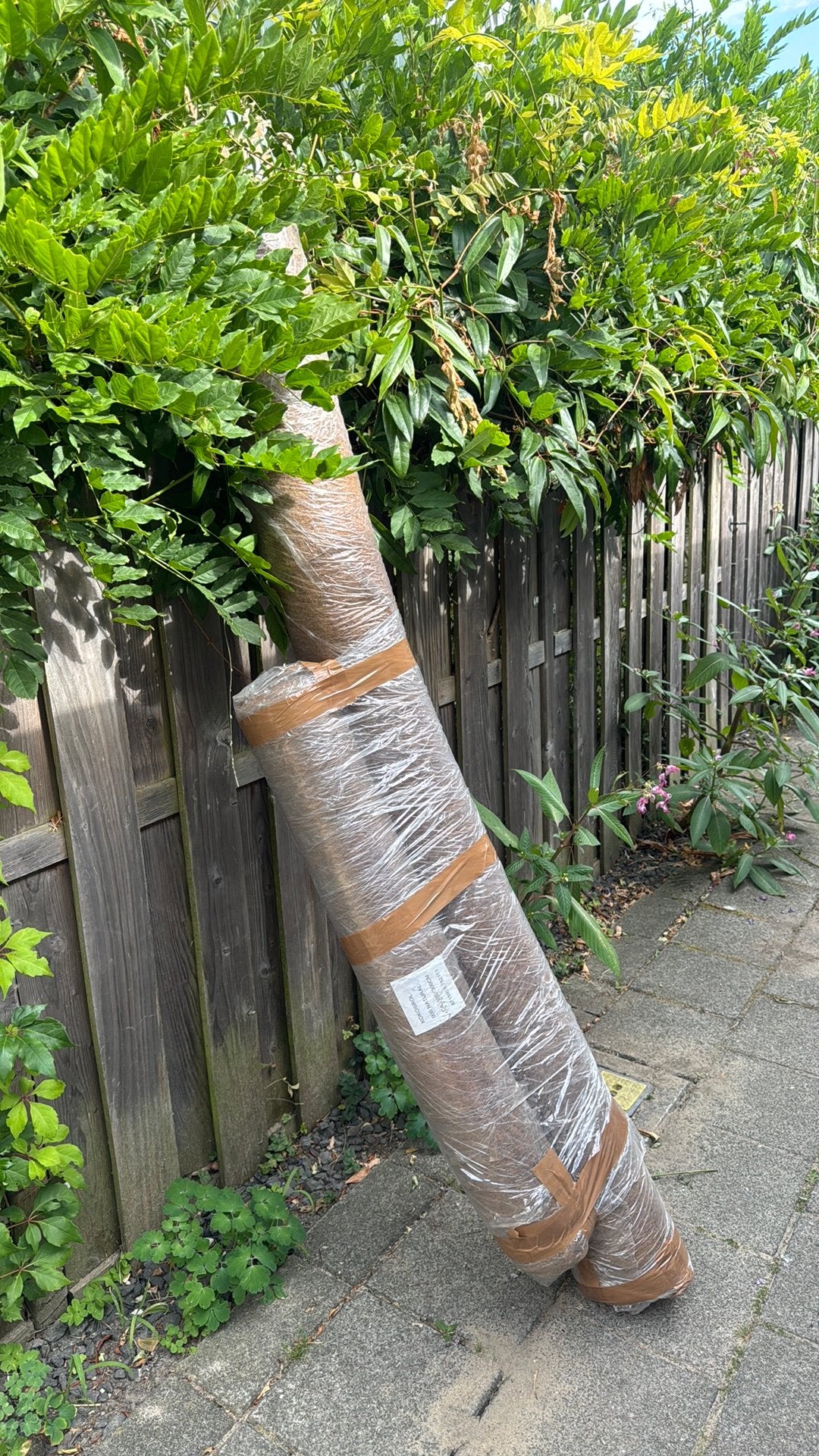 Kokosmat, Ophalen, Zo goed als nieuw