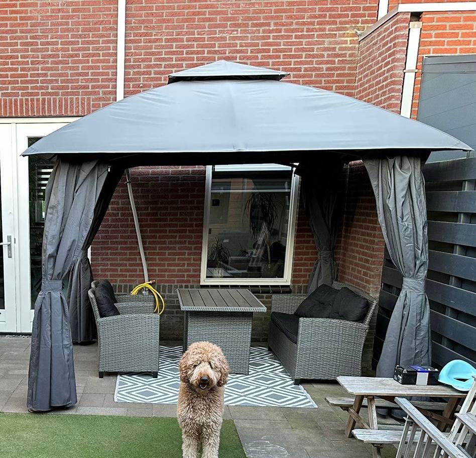 Jysk party tent, Opvouwbaar, Partytent, Zo goed als nieuw, Minder dan 5 meter