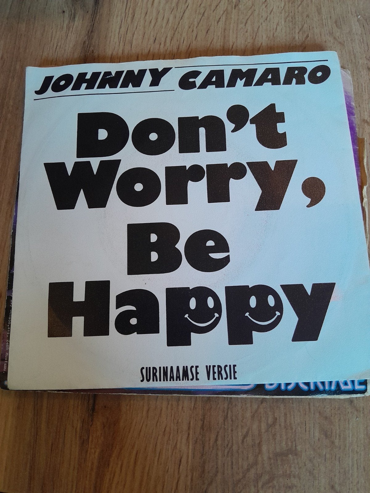 Johnny camaro 7 inch don,t worry be happy, Ophalen of Verzenden, Zo goed als nieuw, Pop